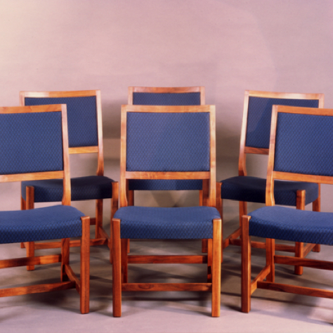 Danish chairs walnut.